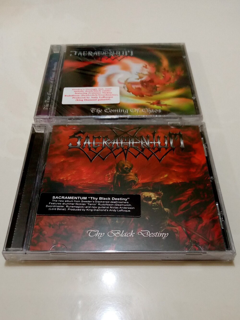 NIP 2 Sacramentum Century Media/Century Black CDs